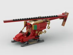 40499 - Santa's Helicopter