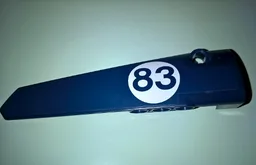 Technic, Panel Fairing # 6 Long Smooth, Side B with '83' in White Circle Pattern (Sticker) - Set 41999