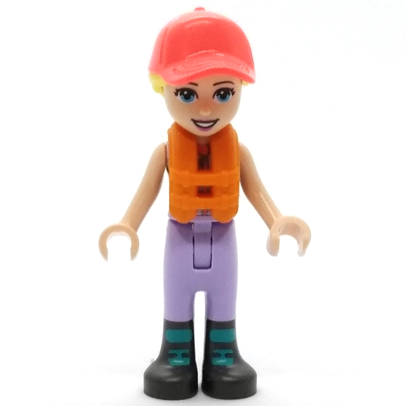 Lego Stephanie - Wetsuit, Lifejacket, Coral Cap