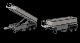 Muldenkipperaufleger für Arocs (42043) mit Power Functions