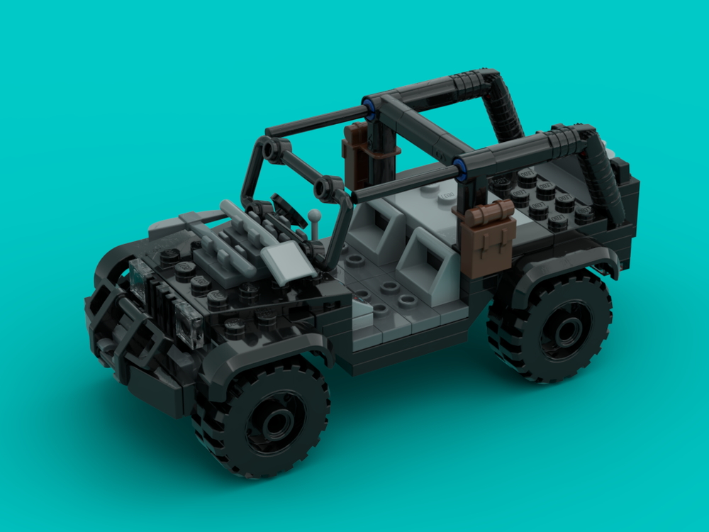 Lego 76291 4x4 Jeep simple improvement