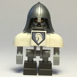 Lance Bot with Silver Helmet