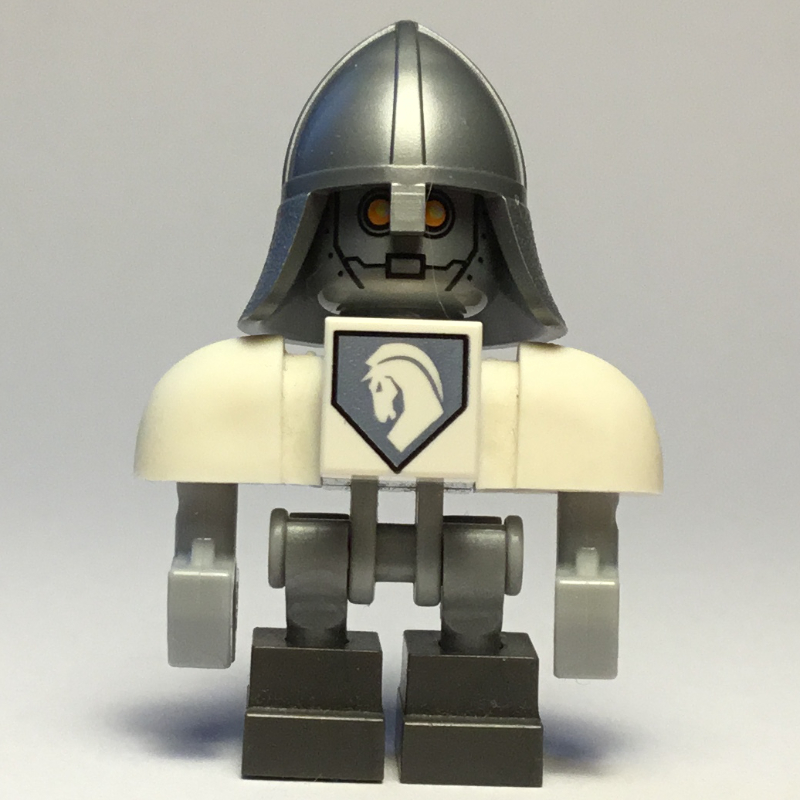 Lego Lance Bot with Silver Helmet