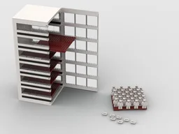 Minifig Parking Garage