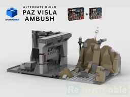 Paz Vizsla Last Stand – Alternate Build (75386 + 75373)