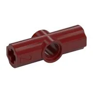 Technic Axle and Pin Connector Angled #2 - 180° / Dark Red