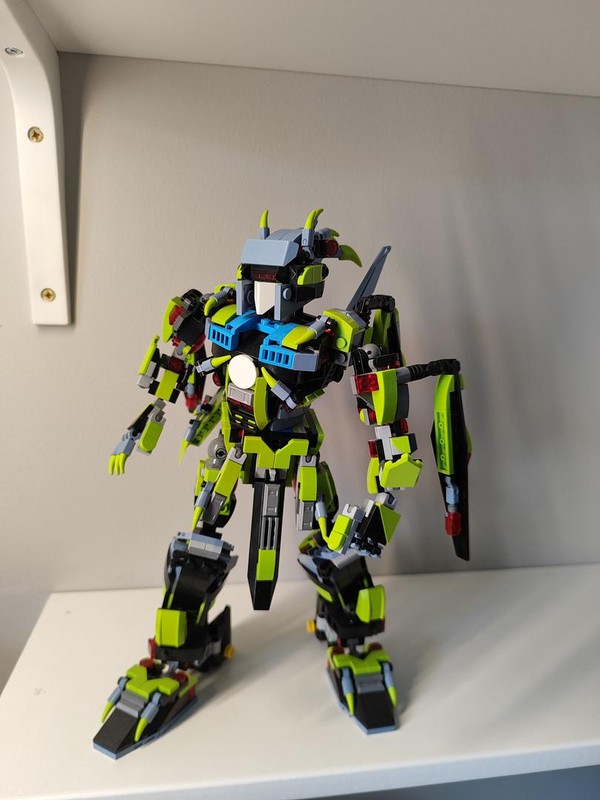 Lego Mech A.C.R 14-43 Neon Void