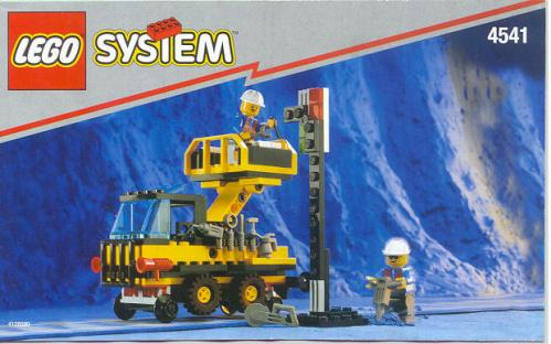 Lego Rail and Road Service Truck