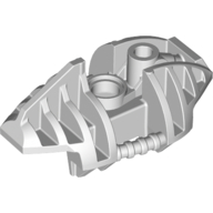 Lego Large Figure Limb Cover, Upper Leg Section (Piraka) / Very Light Bluish Gray