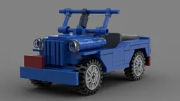 Tintin Destination Moon Jeep