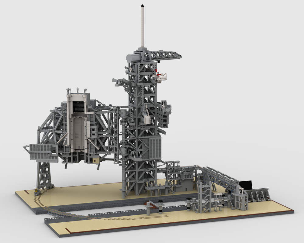 Lego Launch Complex 39—Shuttle Era