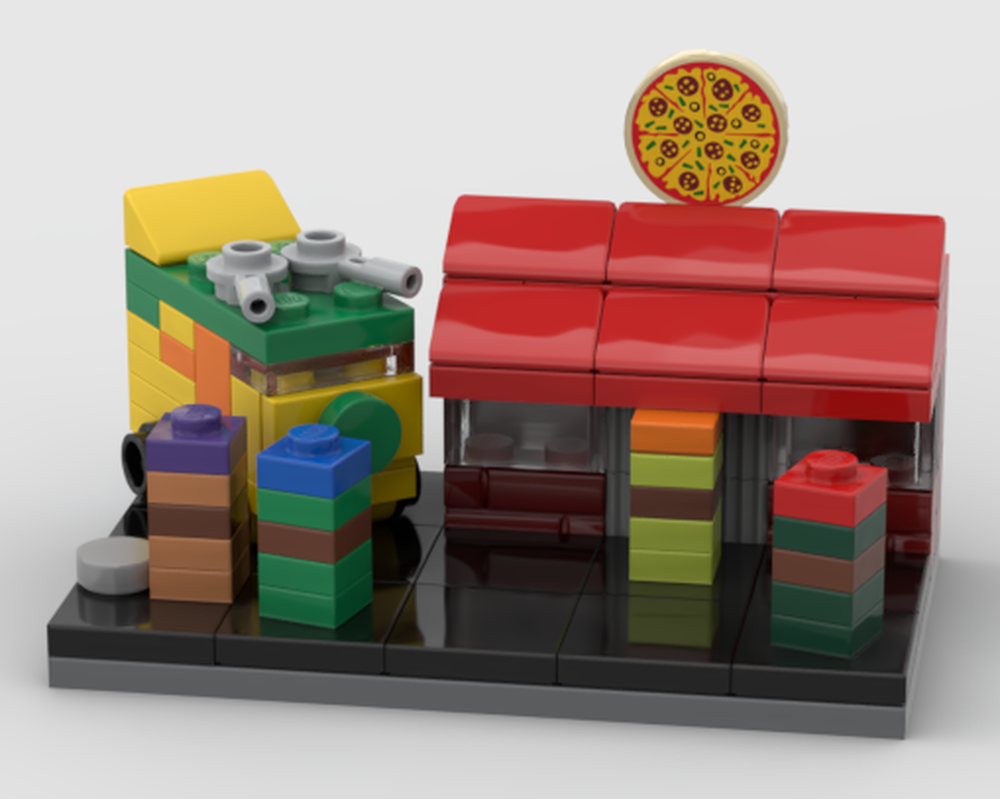 Lego Party at the Pizza Hut