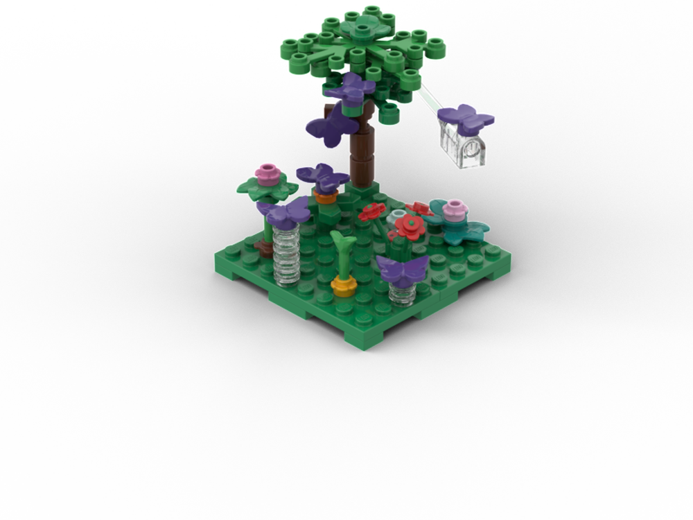 Lego Butterfly Garden