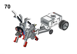 Santa & Rudollf from mindstorms ev3 45544