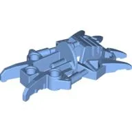 Large Figure Foot, Claws, Toa Inika / Medium Blue