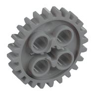 Lego Technic Gear 24 Tooth [New Style with Single Axle Hole] / Light Bluish Gray