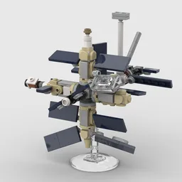 1:220 Mir Space Station