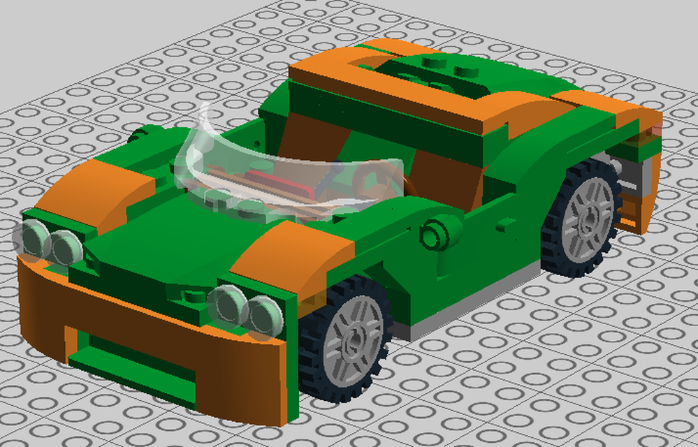 Lego Racecar