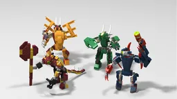 31073 Mech Lizard Warrior