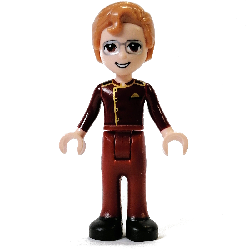 Lego Julian - Dark Red Usher Costume