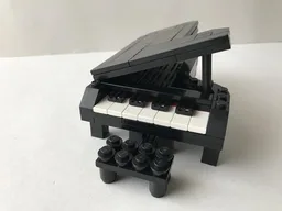 Minifigure Scale Grand Piano