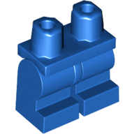 Lego Hips and Blue Medium Legs [Complete Assembly] / Blue