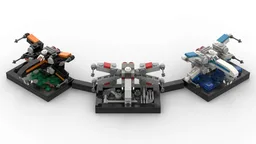 Micro X-Wing Fleet