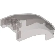 Windscreen 6 x 10 x 4 Curved / Trans-Brown