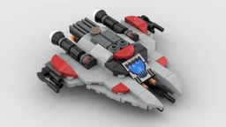 MINI MOC Starwars I-22 Shrike Fighter Customized
