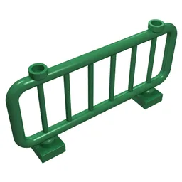 Fence / Bar 1 x 8 x 3 / Green