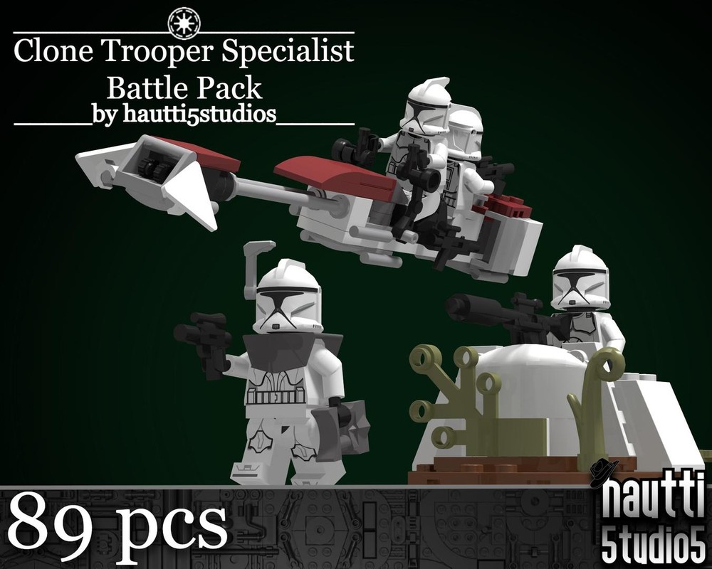 Lego Clone Specialist Battle Pack (7655 REMAKE)