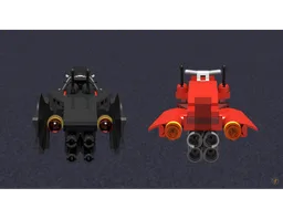 Batman II Hover Bikes
