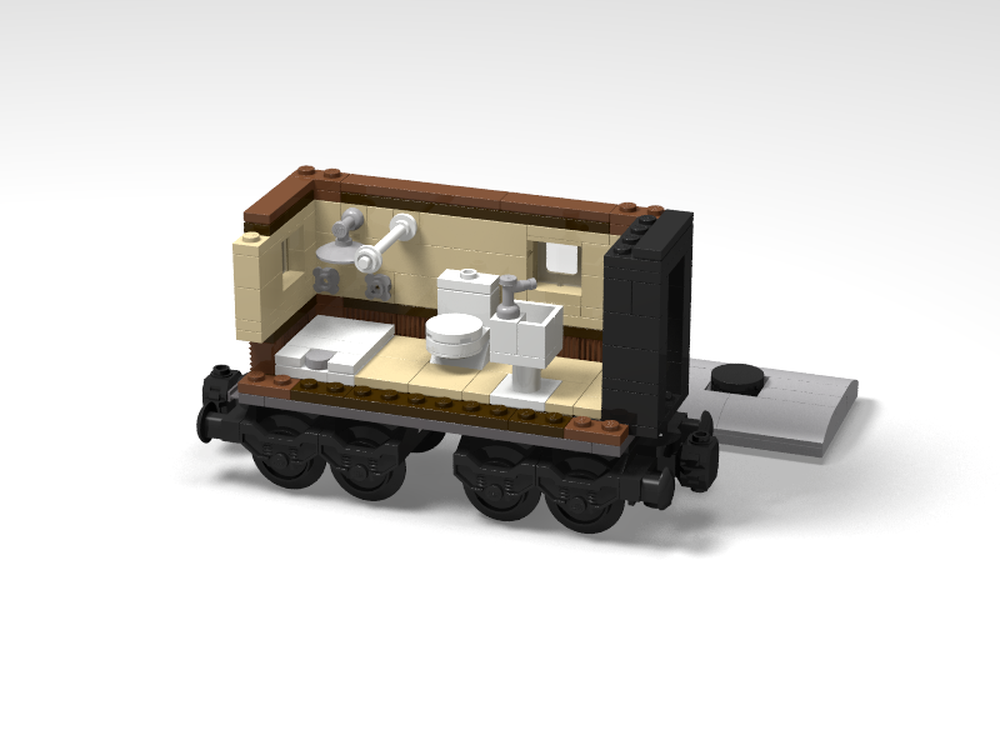 Lego Emerald night passenger car bathroom