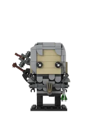 Geralt of Rivia The Witcher Brickheadz Custom MOC