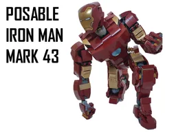 Posable Iron Man Mark 43