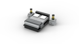 Lego bed - Rich model