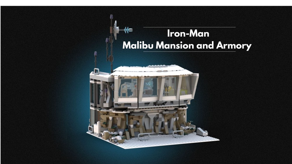 Lego Iron-Man: Malibu Mansion and Armory
