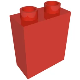 Duplo Brick 1 x 2 x 2 / Red