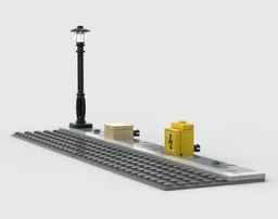 Add-On: Endcap for 76178 Daily Bugle