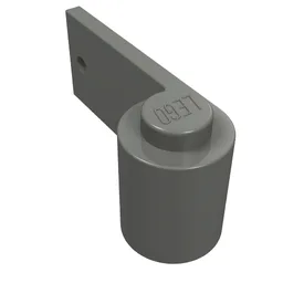 Door 1 x 3 x 1 Left / Dark Bluish Gray