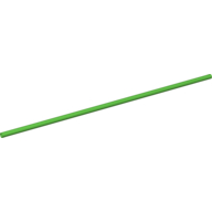 Lego Hose Rigid 3mm D. 20L / 16cm / Bright Green
