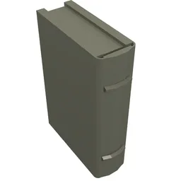 Book 2 x 3 [Plain] / Dark Gray