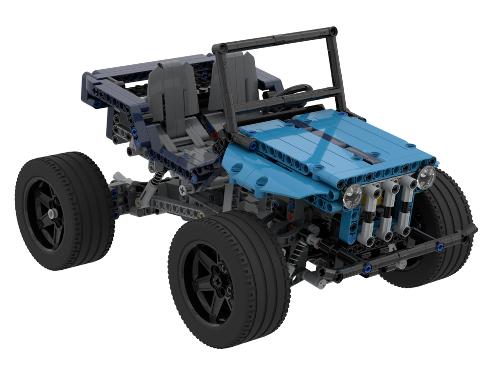 Lego 8865 New Jeep RC PU