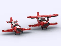 Low wing or double decker