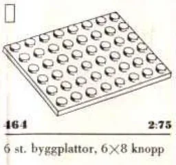 6 x 8 Plates, White