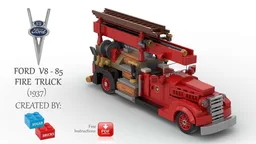 Vintage Car - Ford V8-85 Fire Truck (1937)