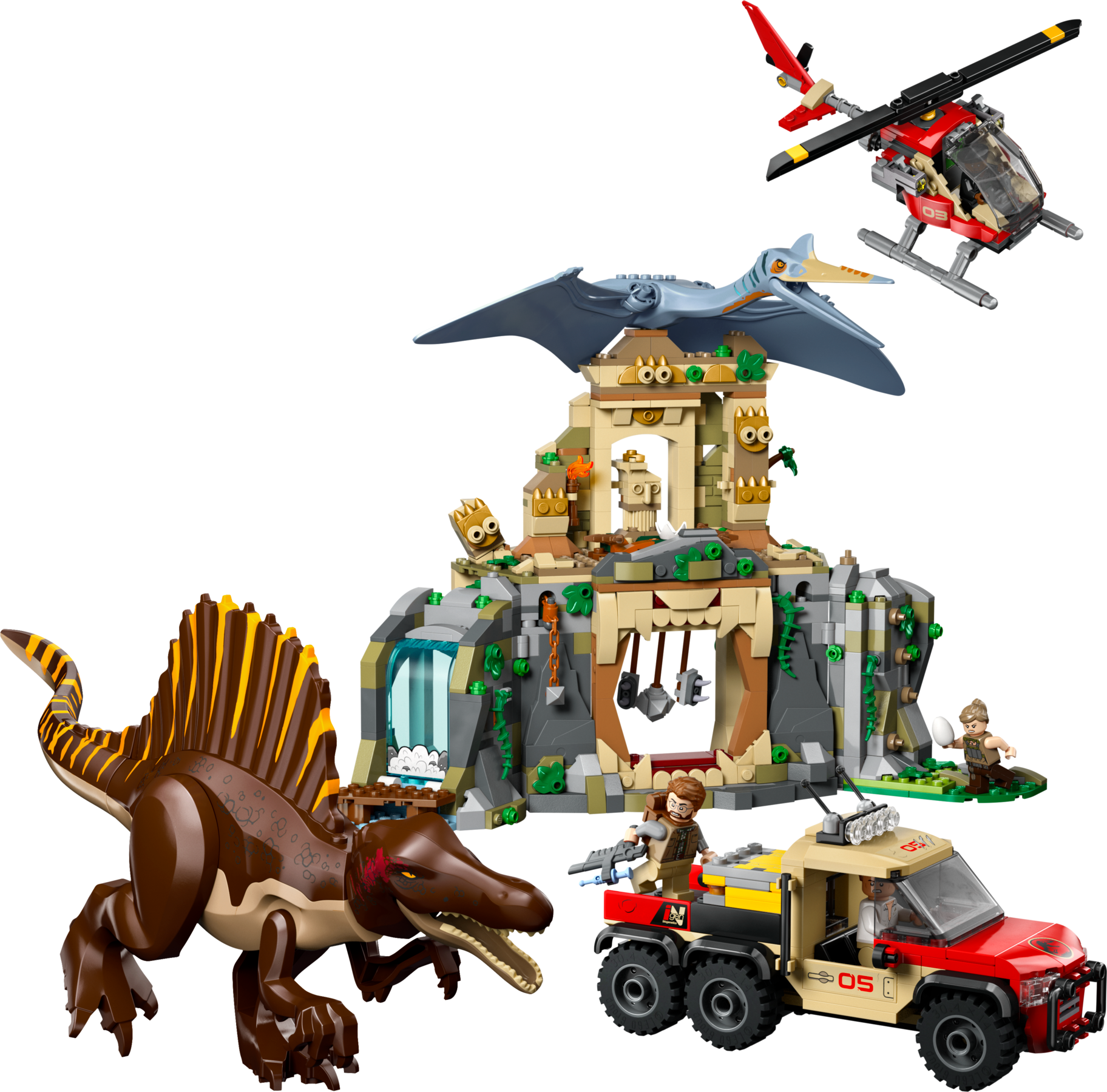 Lego Spinosaurus & Quetzalcoatlus Air Mission