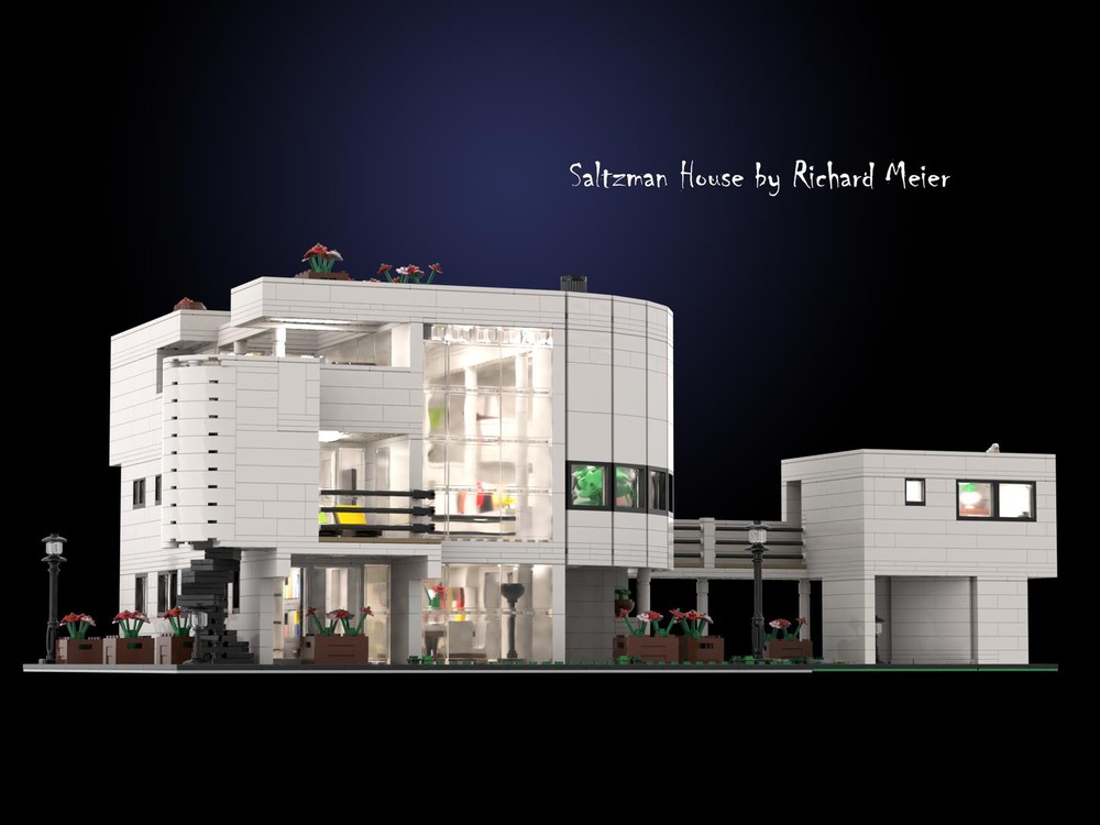 Lego Saltzman House of Richard Meier