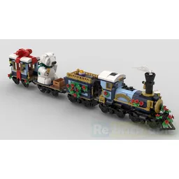 10361 Holiday Express Train motorized with Power Function and improved