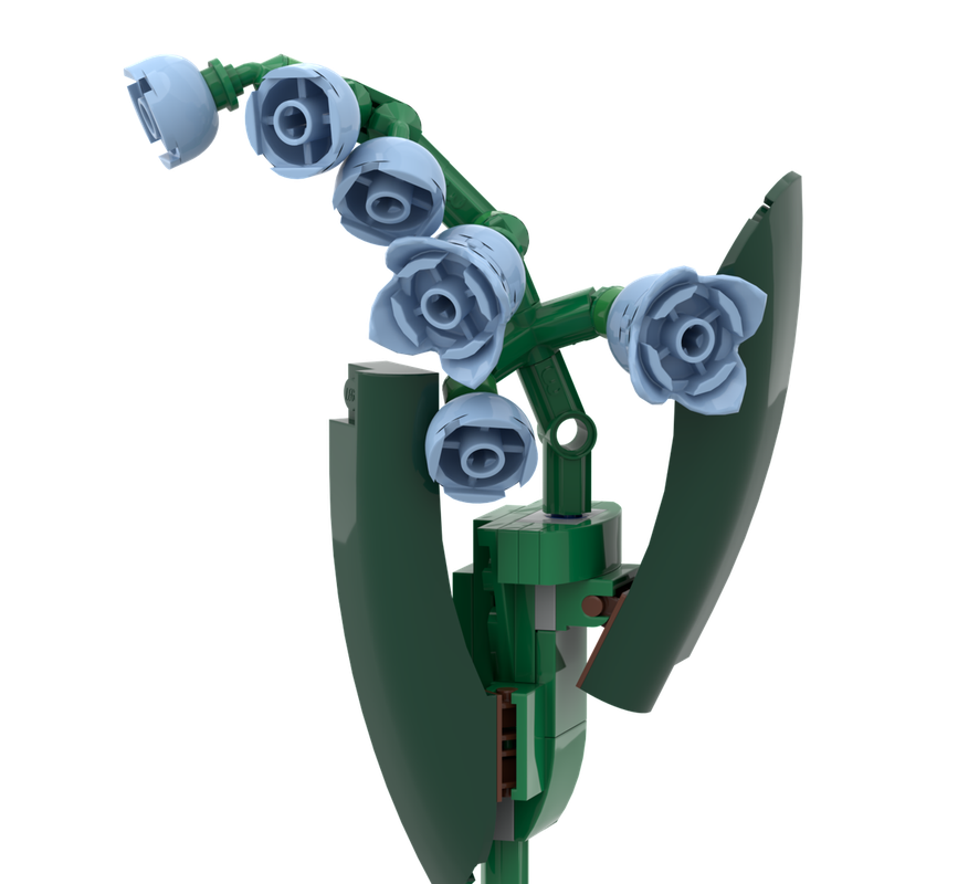 Lego Hyrule Blue Nightshade Buildable Botanical
